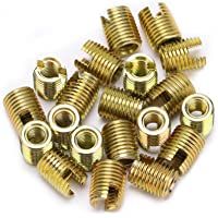 Ftvogue 20Pcs 302 Inserto de Rosca Autorroscante de Acero Al Carbono Kit de ReparacióN de Bujes Kit de ReparacióN de…